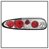 Spyder Chevy Camaro 93-02 Euro Style Tail Lights Chrome ALT-YD-CCAM98-C