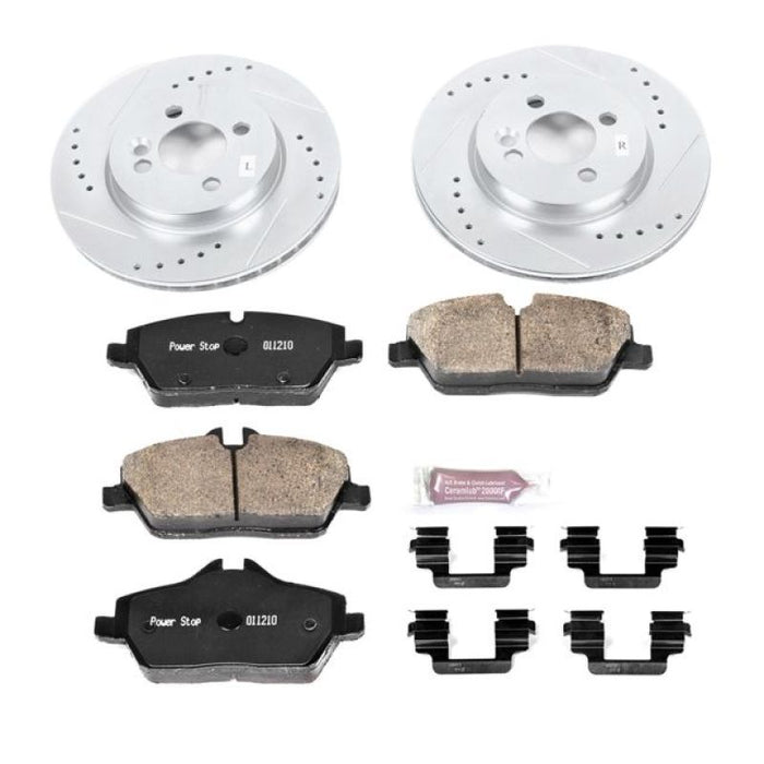 Power Stop 11-16 Mini Cooper Front Z23 Evolution Sport Brake Kit