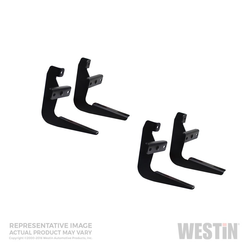 Westin 2002-2008 Dodge Ram 1500 Quad Cab Running Board Mount Kit - Black