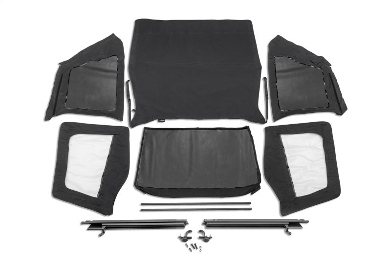 Rugged Ridge Frameless Black Diamond Soft Top 92-95 Jeep Wrangler YJ