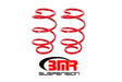 BMR 15-17 S550 Mustang Front Performance Version Lowering Springs - Red BMR Suspension