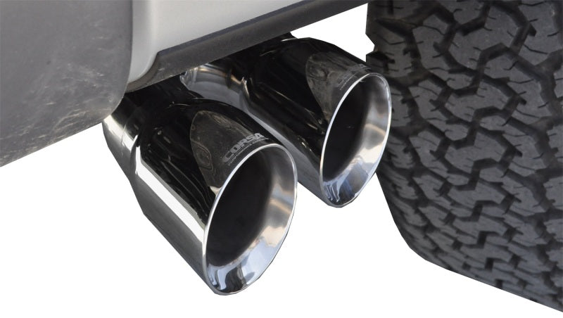 Corsa 2011-14 Ford F-150 Raptor 6.2L V8 133in Wheelbase Xtreme Cat-Back Resonator Delete Kit Exhaust