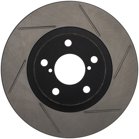 StopTech Power Slot 00-05 Legacy / 7/98-08 Impreza Front Left SportStop Slotted Rotor