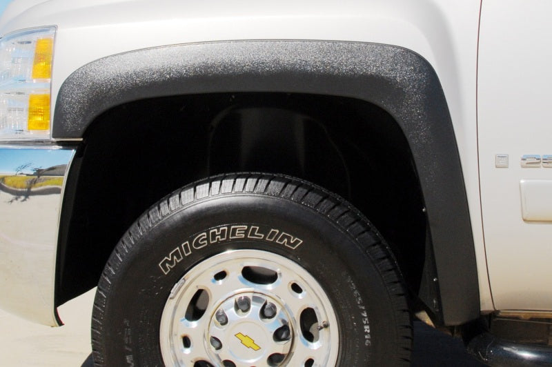 Lund 07-13 Chevy Silverado 1500 SX-Sport Style Smooth Elite Series Fender Flares - Black (2 Pc.)