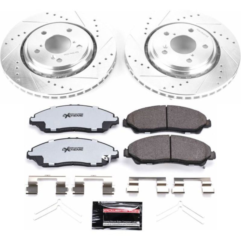 Power Stop 17-19 Acura MDX Front Z36 Truck & Tow Brake Kit