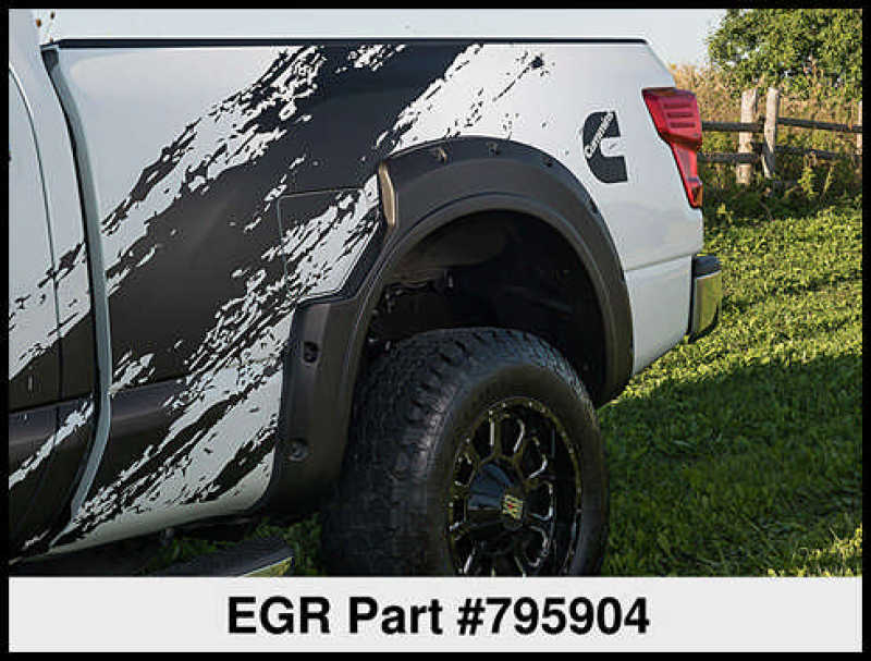 EGR 16+ Nissan Titan XD Bolt-On Look Fender Flares - Set