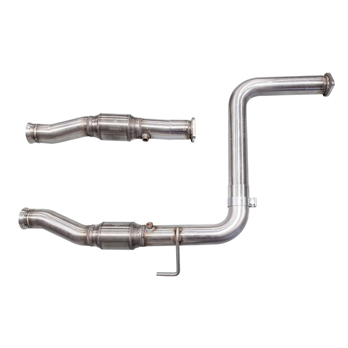 Kooks 2014+ Toyota Tundra/Sequoia 5.7L V8 Headers w/ Green Catted Connection Pipes