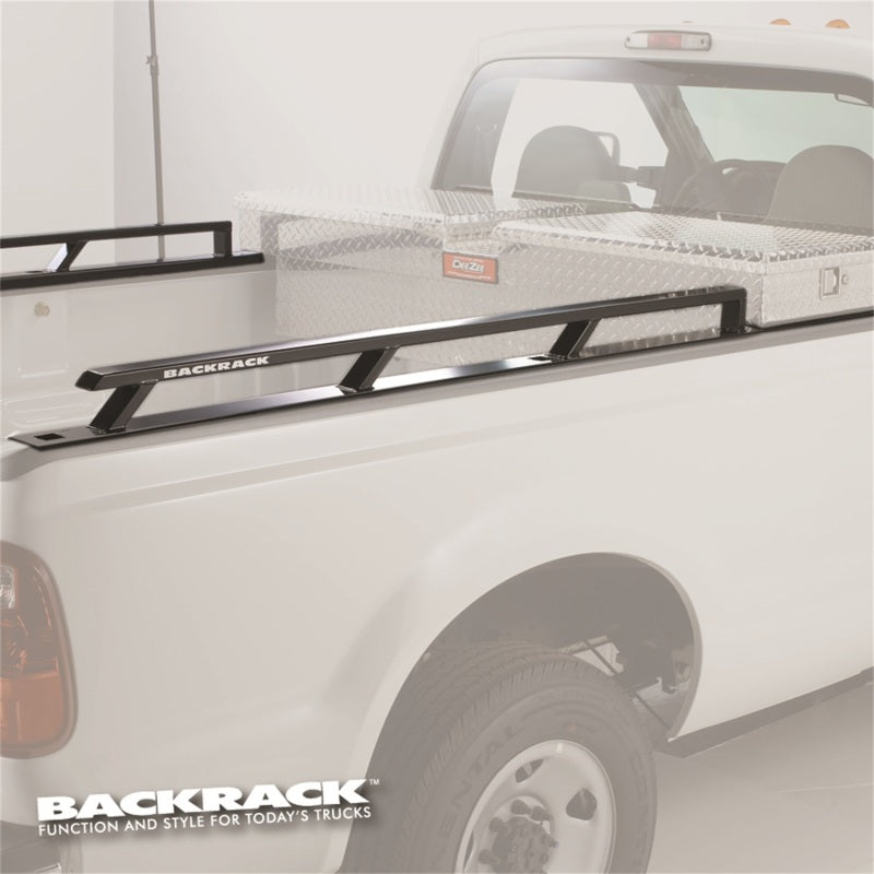 BackRack 09-23 RAM 1500 & 10-23 2500/3500 w/o RamBox 8ft Bed Siderails - Toolbox 21in