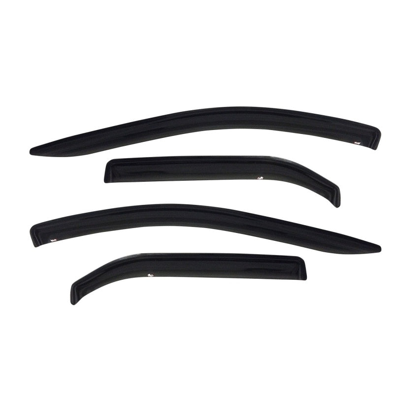 Westin 2003-2008 Toyota Corolla Sedan Wade Slim Wind Deflector 4pc - Smoke