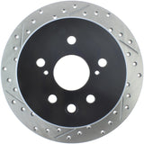 StopTech 06-10 Lexus IS 250/IS 300/IS 350 SportStop Slotted & Drilled Right Rear Rotor