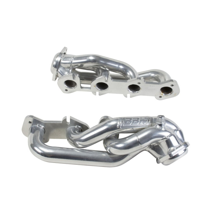 BBK 97-03 Ford F Series Truck 4.6 Shorty Tuned Length Exhaust Headers - 1-5/8 Silver Ceramic