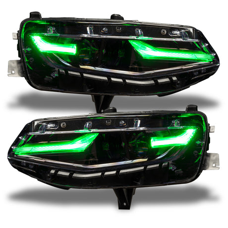 Oracle 19-21 Chevy Camaro LS/LT RGB+A Headlight DRL Kit - w/ Simple Controller