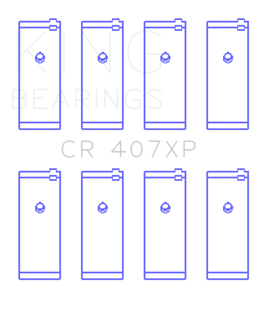 King Nissan CA16DET/CA18DET/CA20ET (Size 0.5) Connecting Rod Bearings