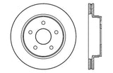 StopTech 04-06 Dodge Durango / 02-10 Ram 1500 (exc Mega Cab) Front Right Slotted & Drilled Rotor