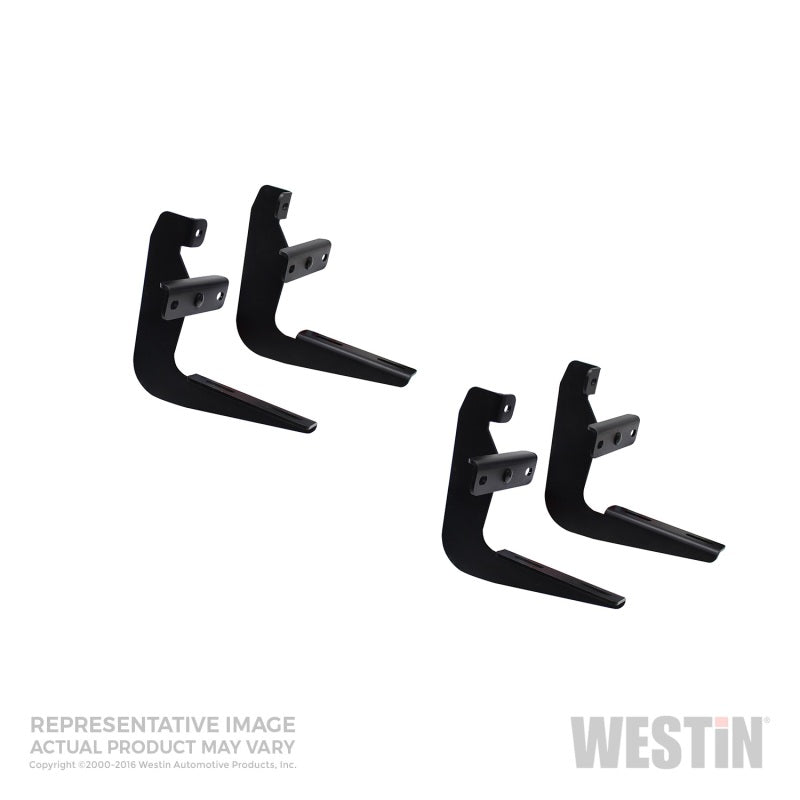 Westin 2001-2007 Chevy Silverado Classic 1500/2500HD/3500 Crew Cab Running Board Mount Kit - Black