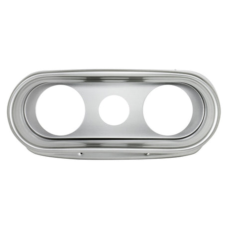 Autometer 62-65 Chevy Nova (Fits 2 3-3/8in.& 4 2-1/16in. Instruments) Gauge Mount Direct Fit Silver
