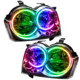 Oracle 05-07 Jeep Grand Cherokee SMD HL (Non-HID) - ColorSHIFT w/ Simple Controller