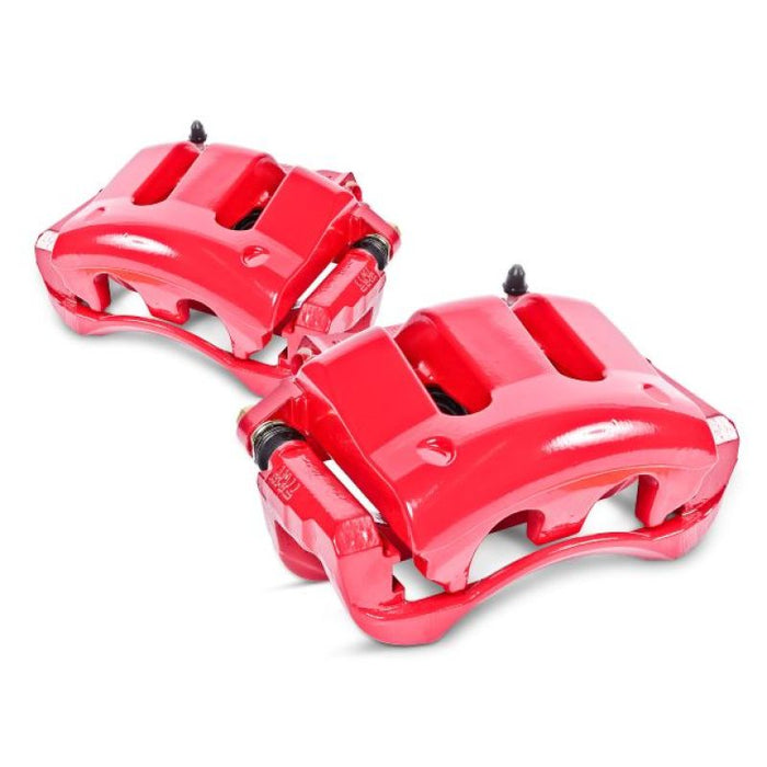 Power Stop 95-99 BMW M3 Front Red Calipers w/Brackets - Pair