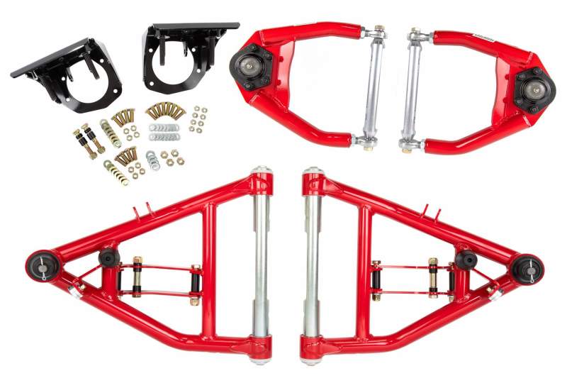 UMI Performance 73-87 GM C10 CornerMax A-Arm Kit - Red