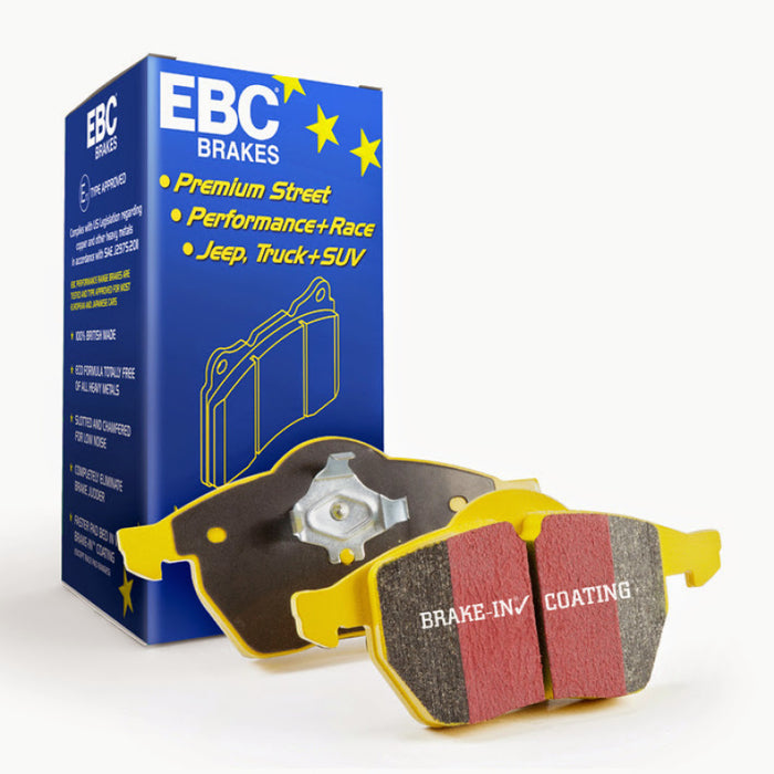 EBC 83-90 Volvo 760 2.3 Turbo (ABS) (Girling) Yellowstuff Rear Brake Pads