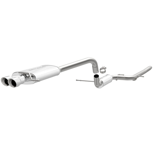 MagnaFlow Performance Cat-Back Exhaust System Dual Straight Drive Side Rear Exit 11-14 VW Jetta 2.0L