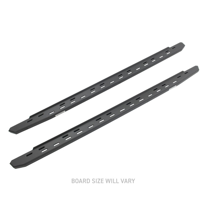 Go Rhino RB30 Slim Line Running Boards 87in. - Tex. Blk (Boards ONLY/Req. Mounting Brackets)