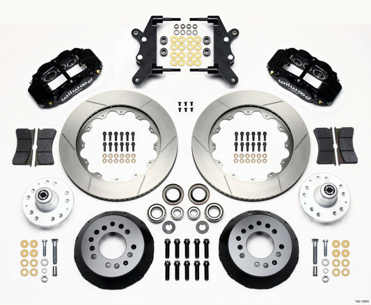 Wilwood Narrow Superlite 6R Front Hub Kit 14.00in 60-68 Ford / Mercury Full Size / Galaxie