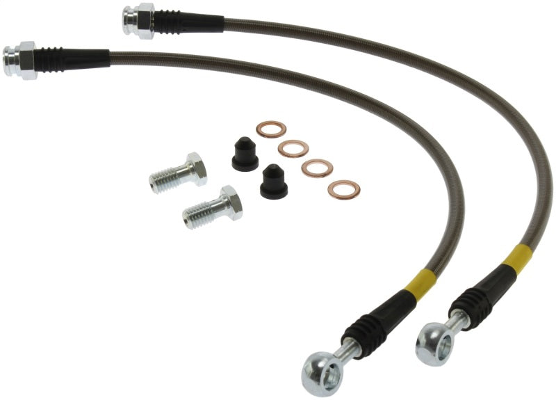 StopTech 02-06 Chevrolet Avalanche 2500 / 00-06 GMC Yukon 2500 Stainless Steel Rear Brake Lines