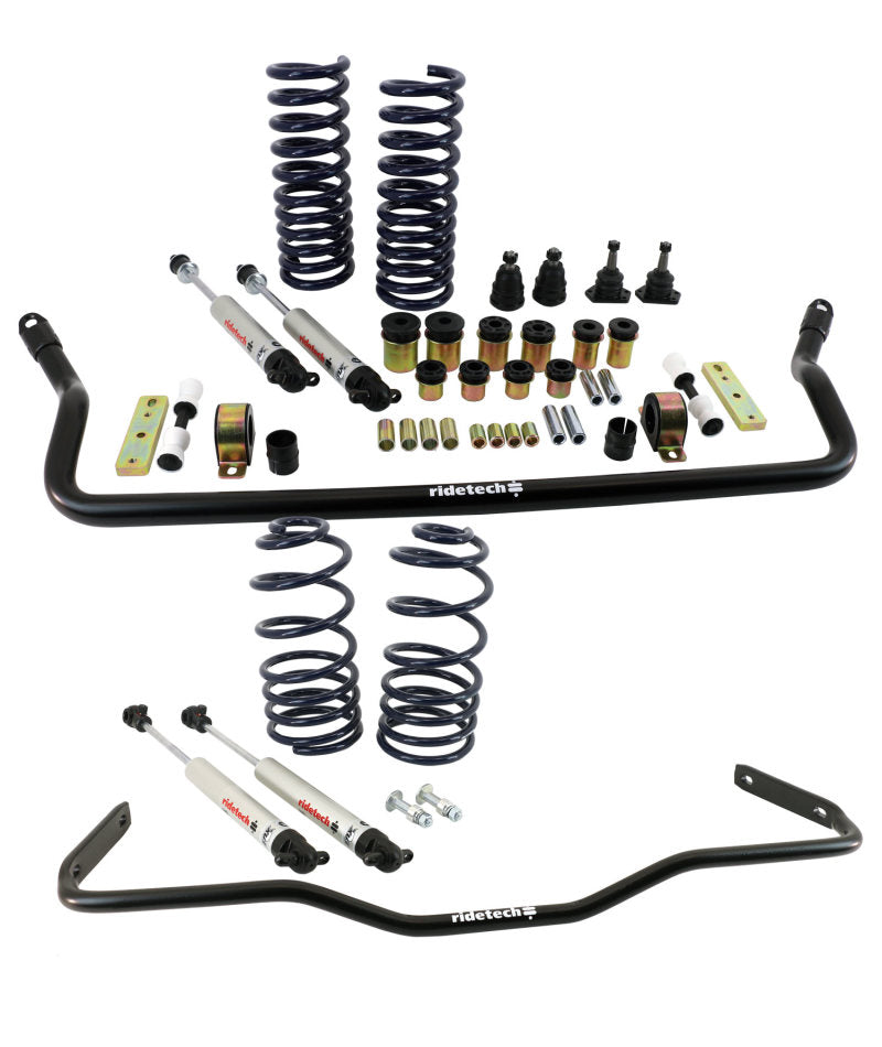 Ridetech 64-67 GM A-Body Big Block StreetGrip Suspension System w/ Ball Joints & Bushings