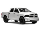 Raxiom 09-18 Dodge RAM 1500 Axial OEM Rep Headlights w/ Dual Bulb- Chrome Housing (Smoked Lens )