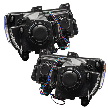 Oracle 11-14 Chrysler 300C SMD HL - Black - NON HID - ColorSHIFT DRL - ColorSHIFT