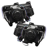 Oracle 11-14 Chrysler 300C SMD HL Black - NON HID - DRL - w/ Simple Controller
