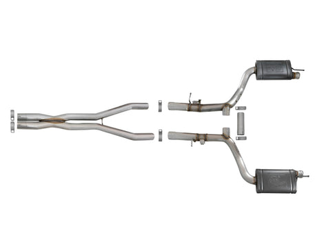 aFe POWER MACH Force-Xp 15-17 Dodge Challenger Hellcat V8-6.2L 304 SS Cat-Back Exhaust System