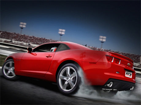 Borla 10-13 Chevy Camaro SS 6.2L V8 Single RoundTip Split Rear Exit S-Type Catback Exhaust