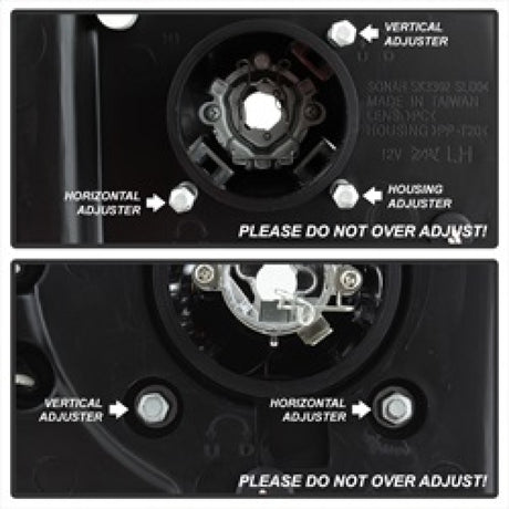 Spyder Chevy Silverado 1500 03-06 Projector Headlights CCFL Halo LED Blk High H1 PRO-YD-CS03-CCFL-BK