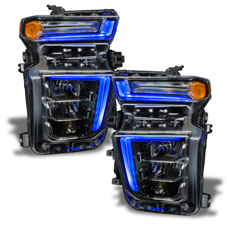Oracle 20-21 Chevy Silverado HD 2500 RGB+W Headlight DRL Kit - ColorSHIFT w/o Cntrl