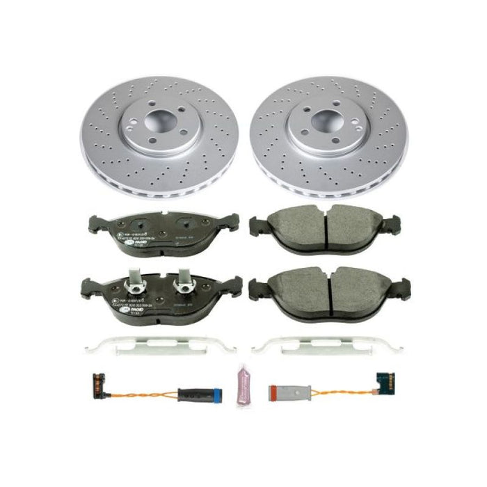 Power Stop 04-05 Mercedes-Benz E500 Front Euro-Stop Brake Kit