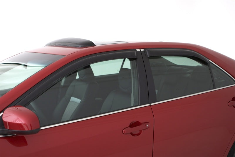 AVS 12-18 Kia RIO Hatch (Hatch Only) Ventvisor Outside Mount Window Deflectors 4pc - Smoke