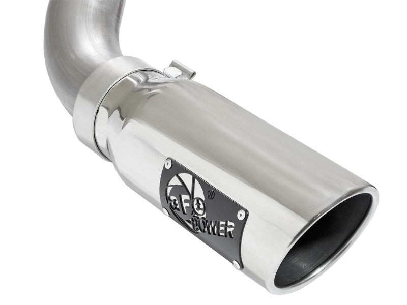 aFe MACHForce XP Exhausts Cat-Back Polished Tips 09-17 GM Silverado 1500 4.3/5.3L RegCab SB/LB