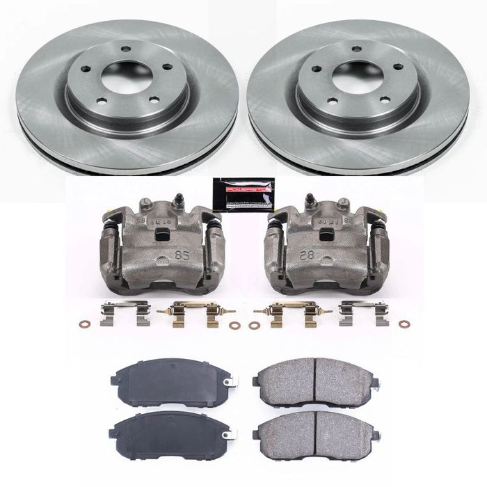 Power Stop 11-17 Nissan Juke Front Autospecialty Brake Kit w/Calipers