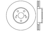 StopTech 03-08 Pontiac Vibe / 05-09 Scion tc Left Front Slotted & Drilled Rotor