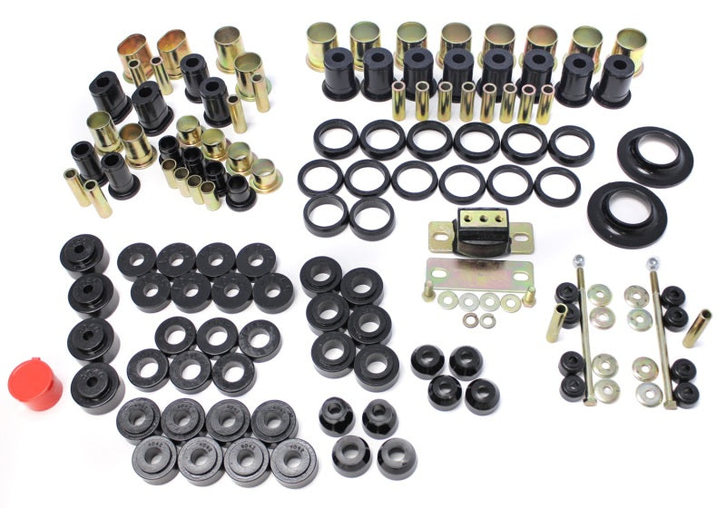 Energy Suspension 66-72 Chevelle Black Hyper-flex Master Bushing Set