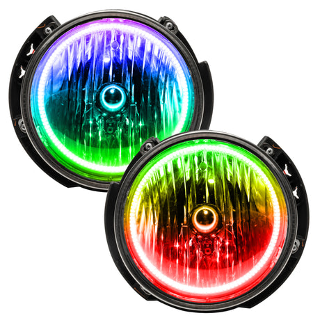 Oracle 07-16 Jeep Wrangler JK SMD HL - ColorSHIFT w/ BC1 Controller