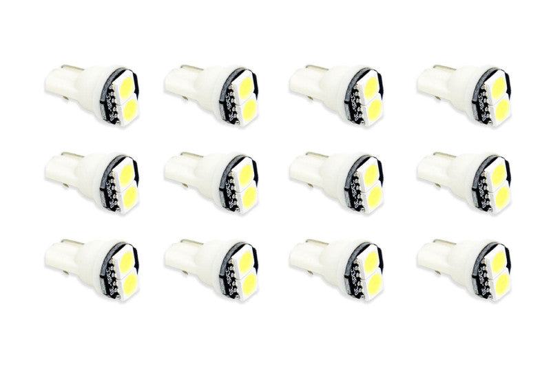 Diode Dynamics 194 LED Bulb SMD2 LED Warm - White Set of 12