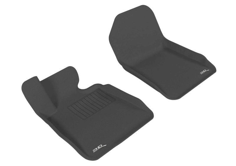 3D MAXpider 2007-2013 BMW 3 Series E93 Kagu 1st Row Floormat - Black