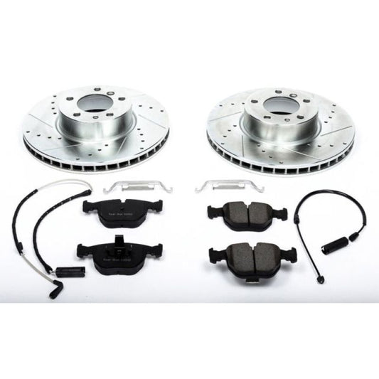 Power Stop 97-00 BMW 540i Front Z23 Evolution Sport Brake Kit