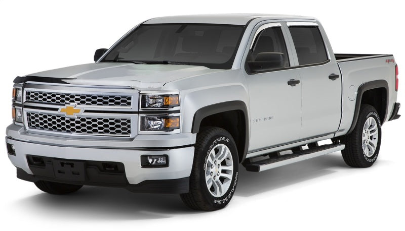 Stampede 2015-2018 GMC Sierra 2500 HD Vigilante Premium Hood Protector - Chrome