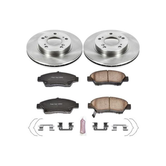 Power Stop 11-15 Honda CR-Z Front Autospecialty Brake Kit