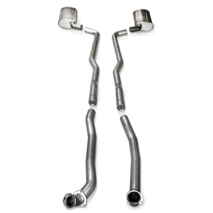 Stainless Works 1968-72 Corvette Exhaust BB Automatic Trans 2-1/2in Factory Connect