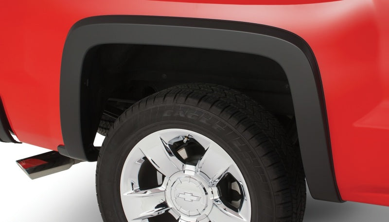 Bushwacker 15-18 Chevy Silverado 2500 HD Fleetside OE Style Flares 2pc 78.8/97.8in Bed - Black